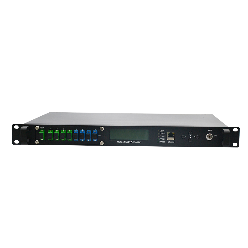 1550nm  EDFA WDM 1U 4 PORT optical amplifier